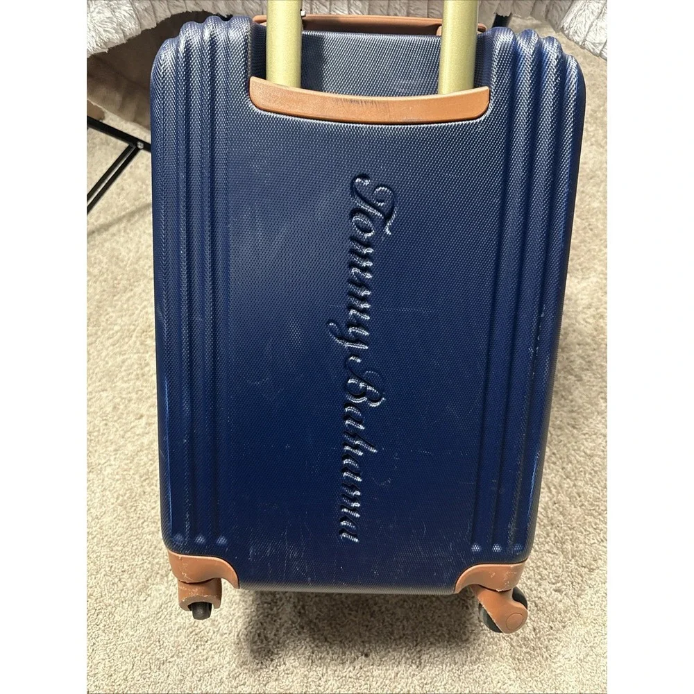 Tommy Bahama Hardside Carry-On Spinner USED Nice‎ Travel Ready EUC 14
